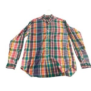 Men’s Ralph Lauren Colorful Plaid Button-Up Shirt